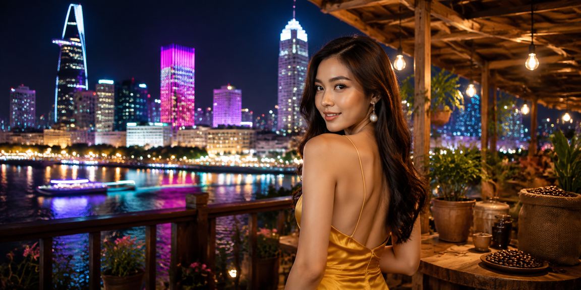 Không gian cà phê tại Hồ Chí Minh với chủ đề cá cược trực tuyến
