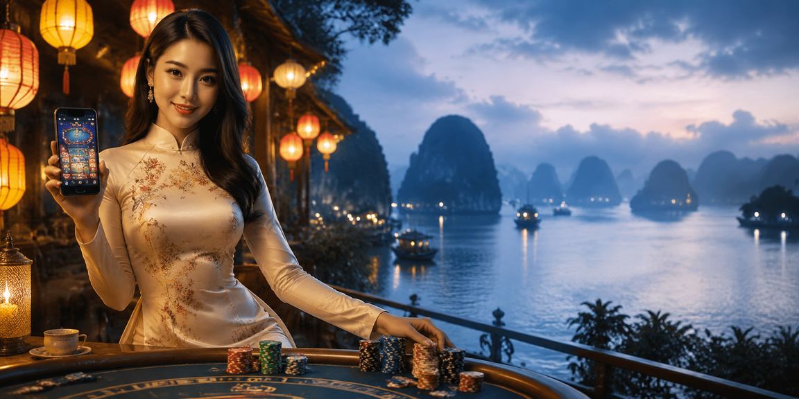 Đèn lồng Hội An gợi trải nghiệm game casino mobile về đêm
