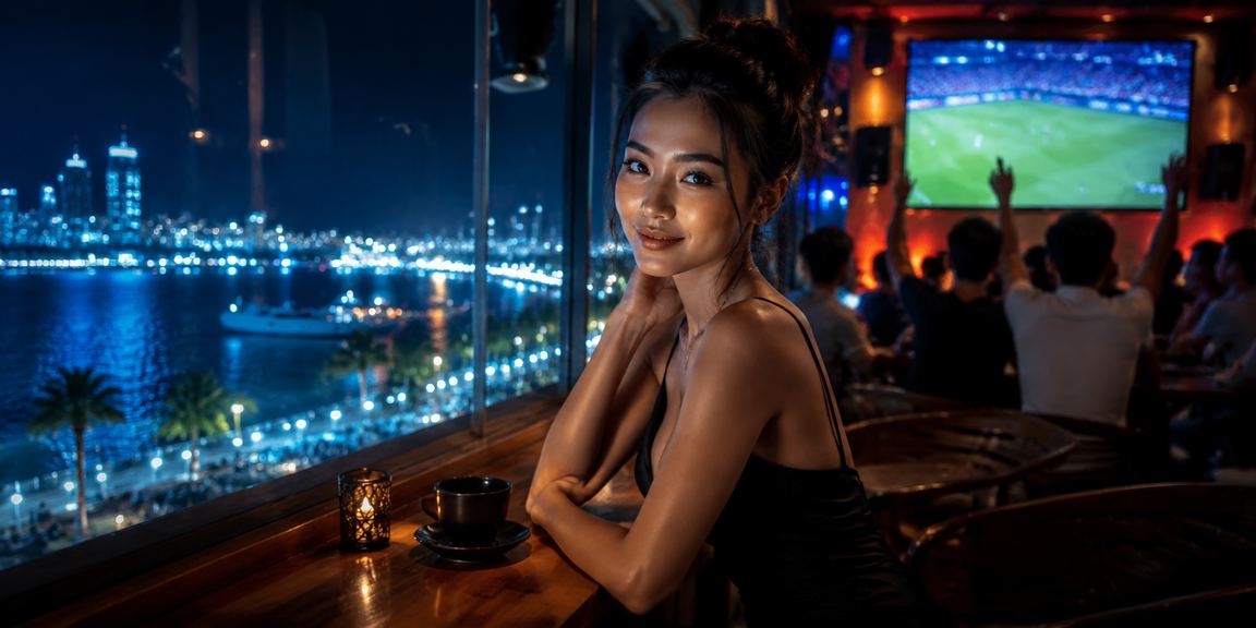 Không gian cà phê Nha Trang gợi nhịp giải trí cân bằng