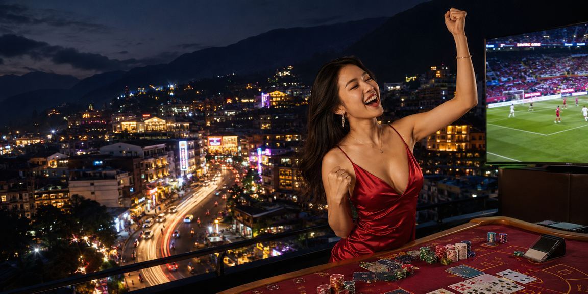 Baccarat neon tại Sa Pa Không khí baccarat neon tại Sa Pa dành cho người thích live casino